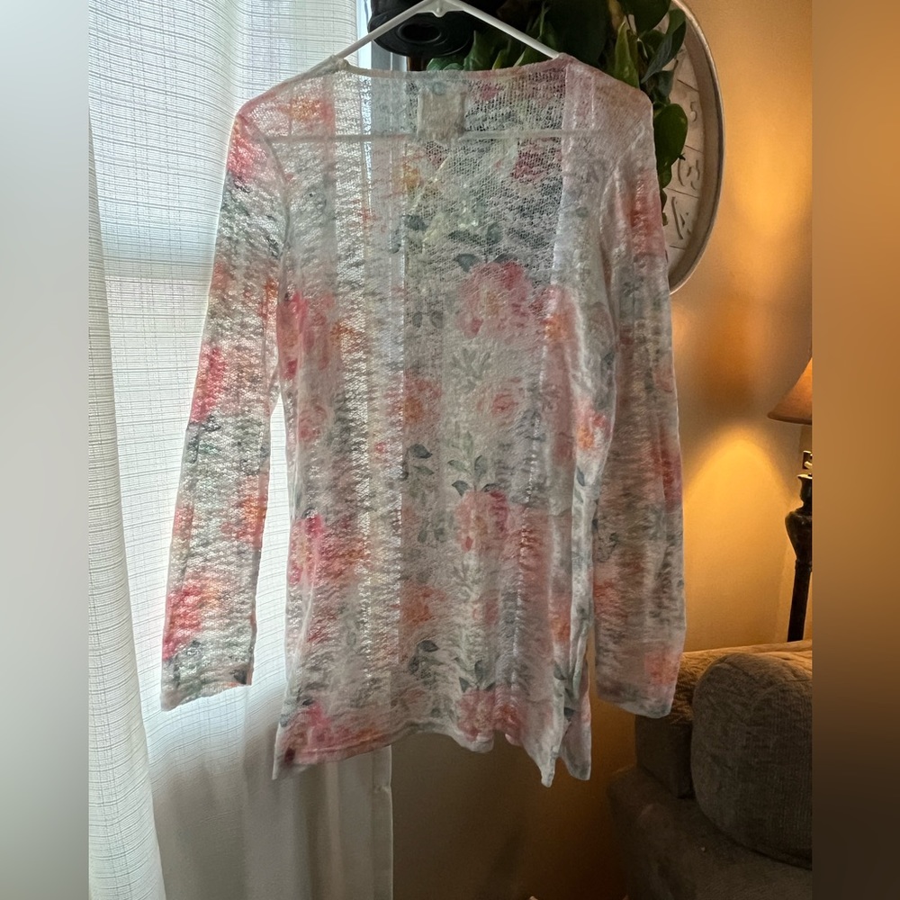 S/M Floral Cardigan